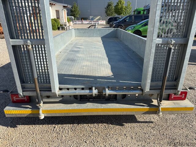 Remolque de plataforma baja WOERMANN 88.50/200/Tieflader/Rampen/Tandem/verzinkt