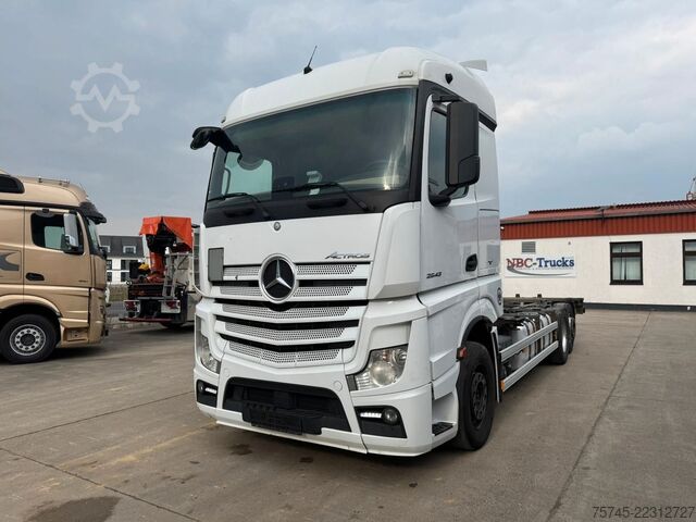 Camion porte-caisses amovibles MERCEDES-BENZ ACTROS 2543 * RETARDER * LIFTACHSE * MULTI *