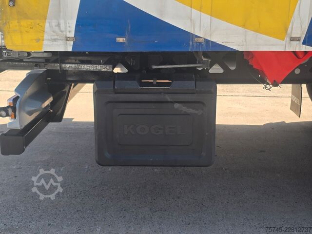 Semi-remorque pour boissons KÖGEL SN 24 **GETRÄNKE*SAF*LIFT*SCHNELLADESYSTEM*