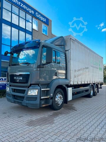 Șasiu de camion MAN TGS 26.400 6x2 Plane mit Hebebühne