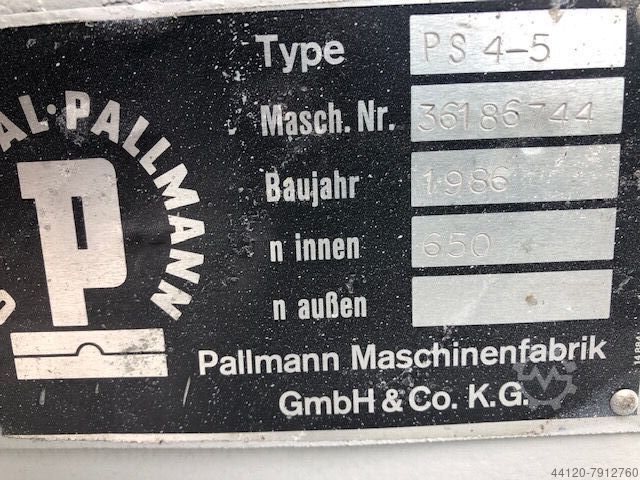Cutting mill Pallmann PS 4-5