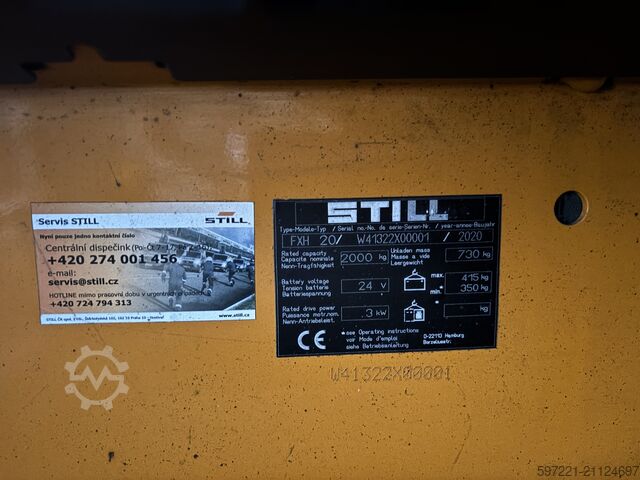 Vertical order pickers Still FXH-20 //Li-Ion