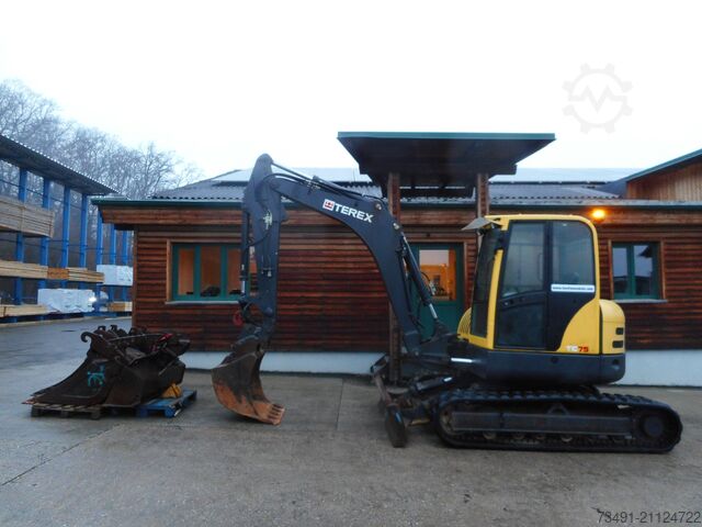 Mini excavator Terex TC75 mit 5 Löffel