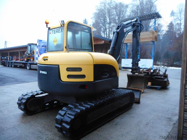 Mini excavator Terex TC75 mit 5 Löffel