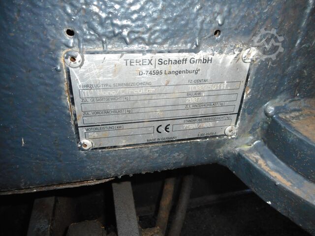 Mini excavator Terex TC75 mit 5 Löffel