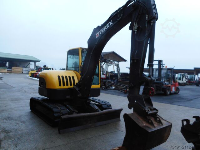 Mini excavator Terex TC75 mit 5 Löffel