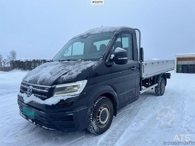 Plattform trailer Volkswagen Crafter TDI 4x4 Flatbed – 2 Sets of Tyres – Tarpau