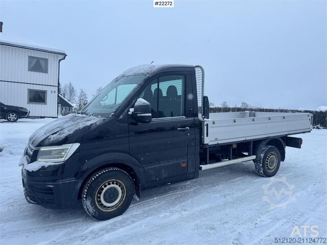 Plattform trailer Volkswagen Crafter TDI 4x4 Flatbed – 2 Sets of Tyres – Tarpau