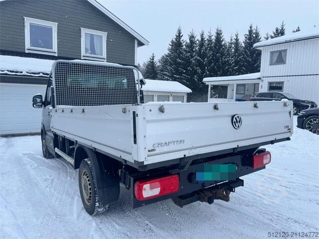 Plattform trailer Volkswagen Crafter TDI 4x4 Flatbed – 2 Sets of Tyres – Tarpau