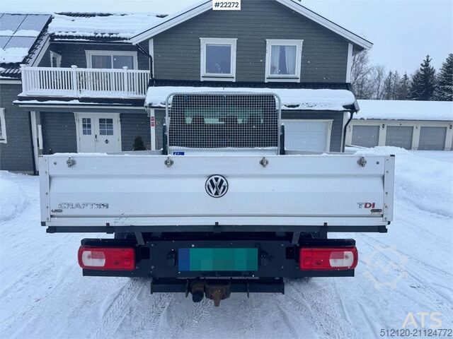 Plattform trailer Volkswagen Crafter TDI 4x4 Flatbed – 2 Sets of Tyres – Tarpau