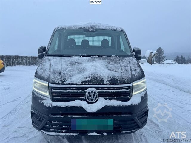 Plattform trailer Volkswagen Crafter TDI 4x4 Flatbed – 2 Sets of Tyres – Tarpau