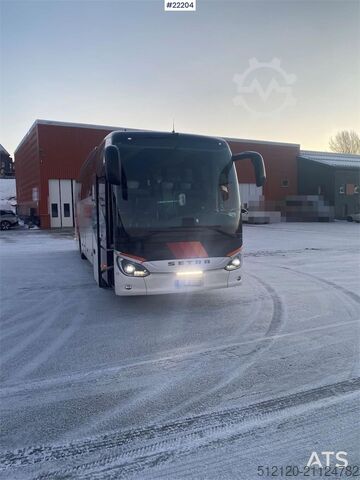 Setra S 515 HD buss med 49+2+1 sittplatser, i lågmilat skick Setra S 515 HD bus w/ 49+2+1 seats, and low km condition