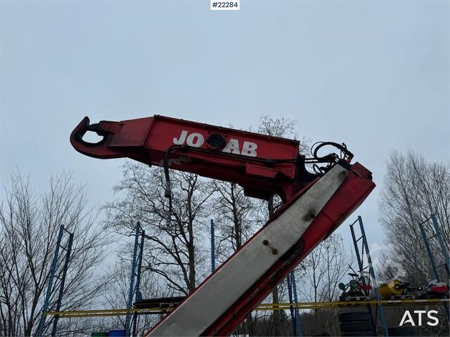 Hook arm system Volvo FH16 tridem hook loader with Joab hook with articu