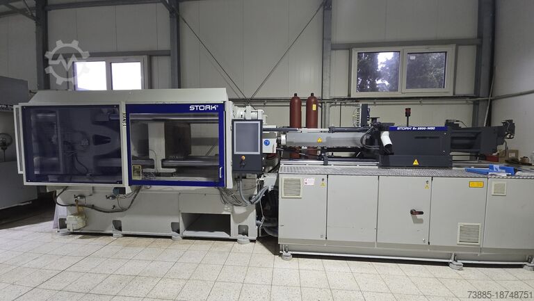 Μηχανή χύτευσης με έγχυση Stork S+2500/1450