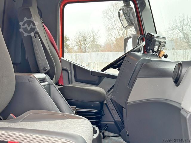 Tipper truck RENAULT C 430 *KIPPER 5,60m* HIAB 144 BS - 3 HIDUO* 6x4