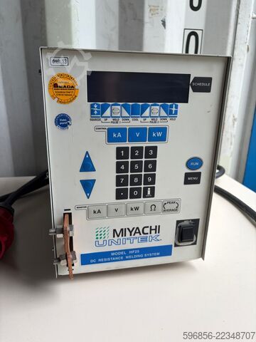 Miyachi Unitek HF25 – Contrôleur pour soudeuse par résistance DC 380–400 V Miyachi Unitek HF25 – Sterownik do zgrzewarki oporowej DC 380–400 V Miyachi Unitek HF25 – Sterownik do zgrzewarki oporowej DC 380–400 V