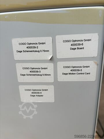  DAGE Series 4000 Bond Tester – Bond Pull / Die Shear – rok 2010 DAGE Series 4000 Bond Tester – Bond Pull / Die Shear – rok 2010
