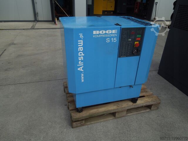 Schroefcompressor BOGE S15