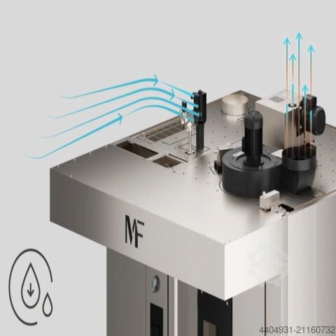 Elektrisk rotativ ugn 600x800 Techno Mondial Forni 6080/E/RSX