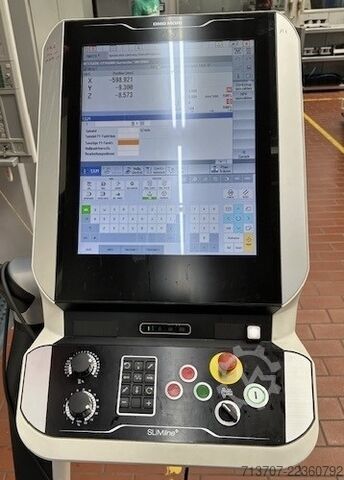 Pionowe centrum obróbcze DMG MORI CMX 600 V