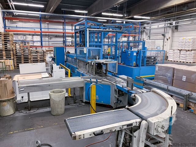 Lagenpalletiser voor (omsnoerde) bundels Segbert ZPA 80-100/35