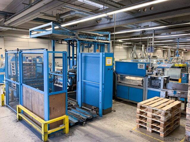 Lagenpalletiser voor (omsnoerde) bundels Segbert ZPA 80-100/35