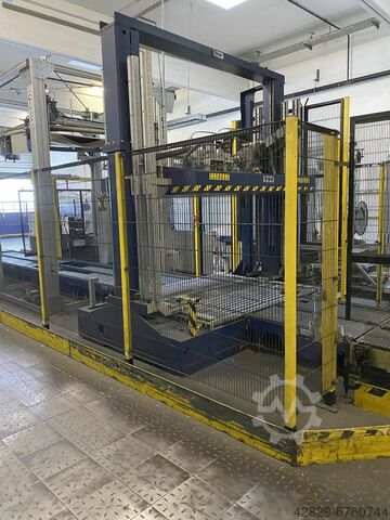 Omsnøringsmaskine Cyklob XZE-3111- GL 2020 pallet conveyin