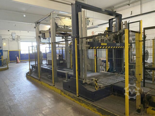 Omsnøringsmaskine Cyklob XZE-3111- GL 2020 pallet conveyin