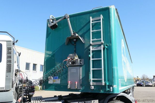 Auflieger mit Walkingfloor KNAPEN K 200, 84m³, 7mm XD Boden, 2x Liftachse, SAF