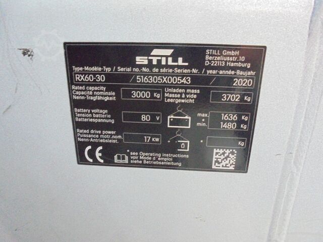 Zástupný znak STILL RX 60-30