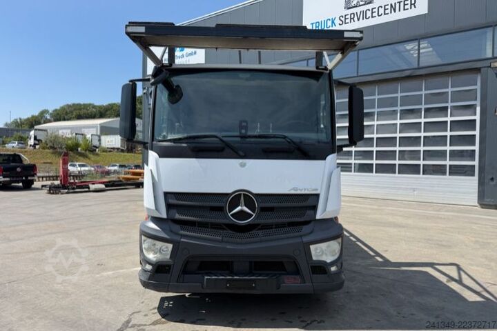 Gru montata su autocarro MERCEDES-BENZ Antos 1836 4x2 Hiab 122-4