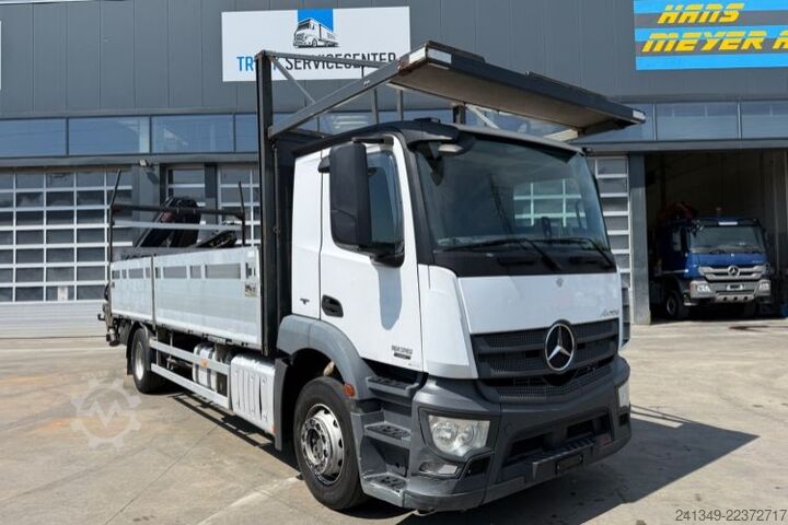 Gru montata su autocarro MERCEDES-BENZ Antos 1836 4x2 Hiab 122-4