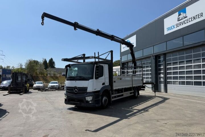 Gru montata su autocarro MERCEDES-BENZ Antos 1836 4x2 Hiab 122-4