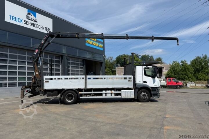 Gru montata su autocarro MERCEDES-BENZ Antos 1836 4x2 Hiab 122-4