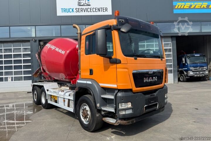 Autobetoniere MAN TGS 28.480 6x4-4 SWS SZM/Mischer/Haken