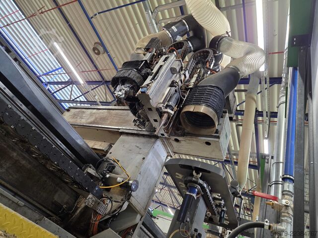 Bearbeitungszentrum mit Kantenanleimen Biesse ROVER EDGE LINE