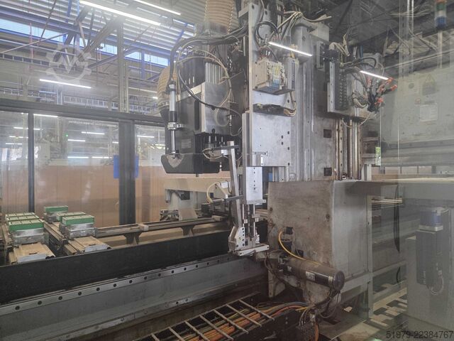 Bearbeitungszentrum mit Kantenanleimen Biesse ROVER EDGE LINE