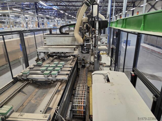 Bearbeitungszentrum mit Kantenanleimen Biesse ROVER EDGE LINE