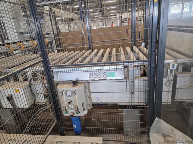 Bearbeitungszentrum mit Kantenanleimen Biesse ROVER EDGE LINE
