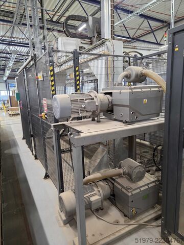 Bearbeitungszentrum mit Kantenanleimen Biesse ROVER EDGE LINE