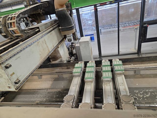 Bearbeitungszentrum mit Kantenanleimen Biesse ROVER EDGE LINE
