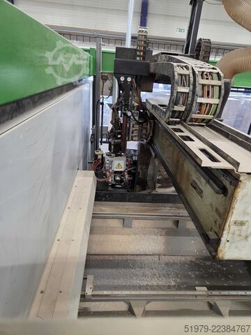 Bearbeitungszentrum mit Kantenanleimen Biesse ROVER EDGE LINE