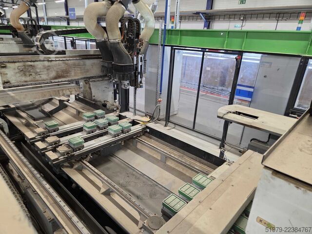 Bearbeitungszentrum mit Kantenanleimen Biesse ROVER EDGE LINE