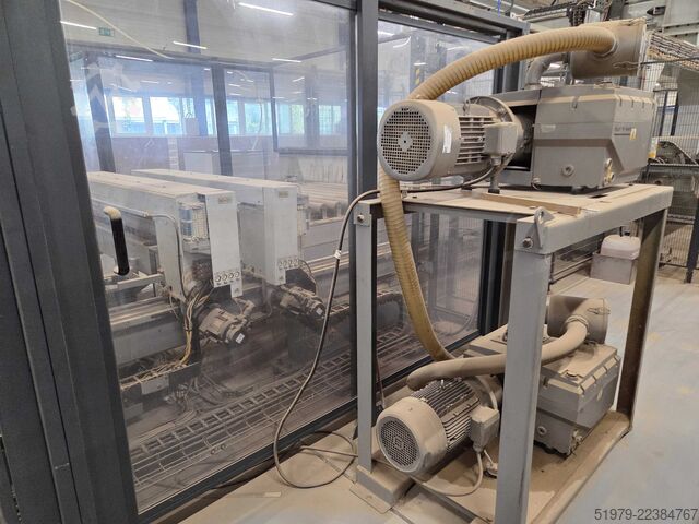 Bearbeitungszentrum mit Kantenanleimen Biesse ROVER EDGE LINE