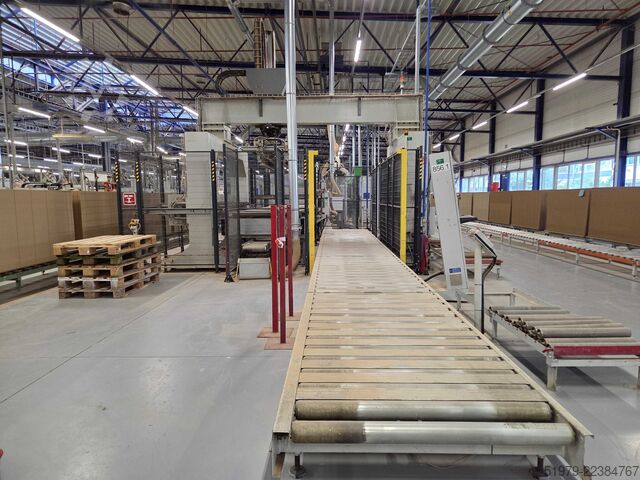 Bearbeitungszentrum mit Kantenanleimen Biesse ROVER EDGE LINE