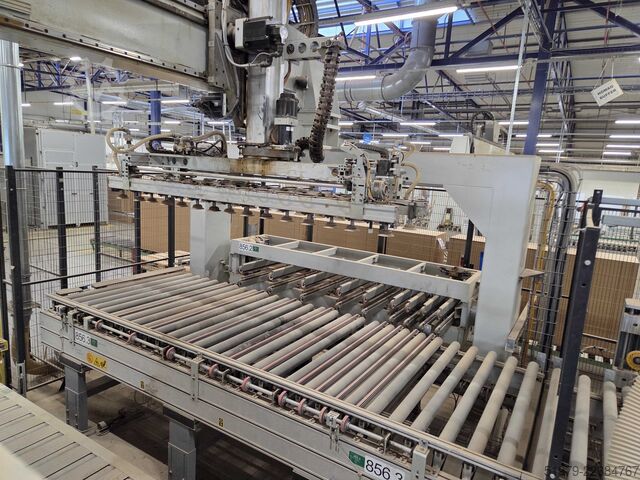 Bearbeitungszentrum mit Kantenanleimen Biesse ROVER EDGE LINE