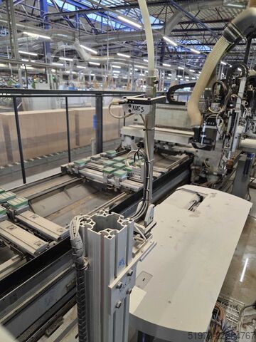 Bearbeitungszentrum mit Kantenanleimen Biesse ROVER EDGE LINE