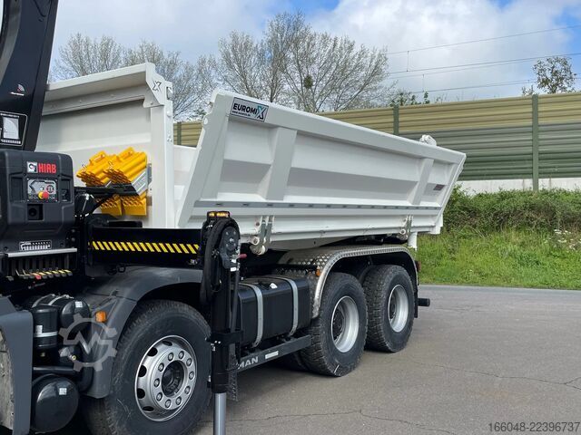 Kranbil MAN TGS 41.480 TGS 41.480 8x4/Euro6e Euromix Kipper...