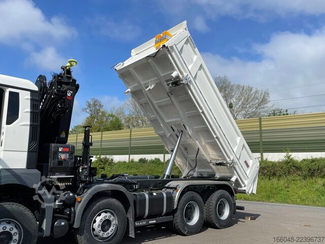 Kranbil MAN TGS 41.480 TGS 41.480 8x4/Euro6e Euromix Kipper...