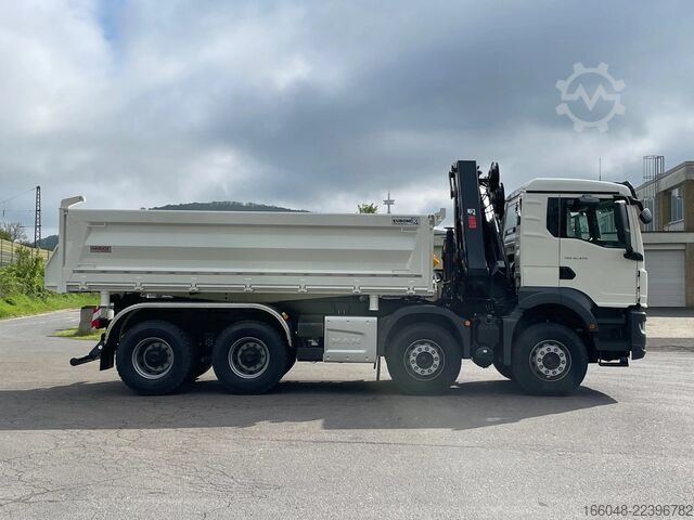 Ανατρεπόμενο όχημα με γερανό MAN TGS 41.480 TGS 41.480 8x4/Euro6e Euromix Kipper...